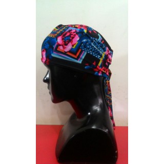 Tie back Bonnet-Mix-Print